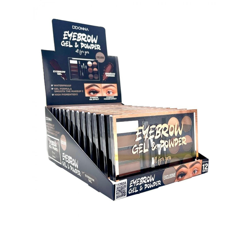 Sobrancelhas perfeitas em segundos com o Set Gel &amp; Pó
