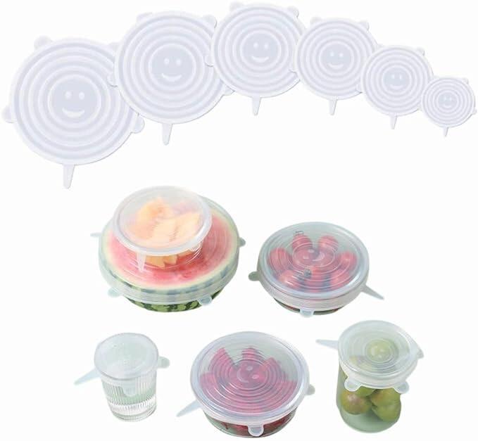 Tampa de Silicone Reutilizável