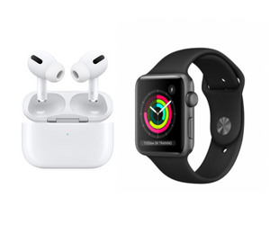 Smartwatch Multifuncional + AirPods Sem Fios – Tecnologia &amp; Estilo Num Só Pack!