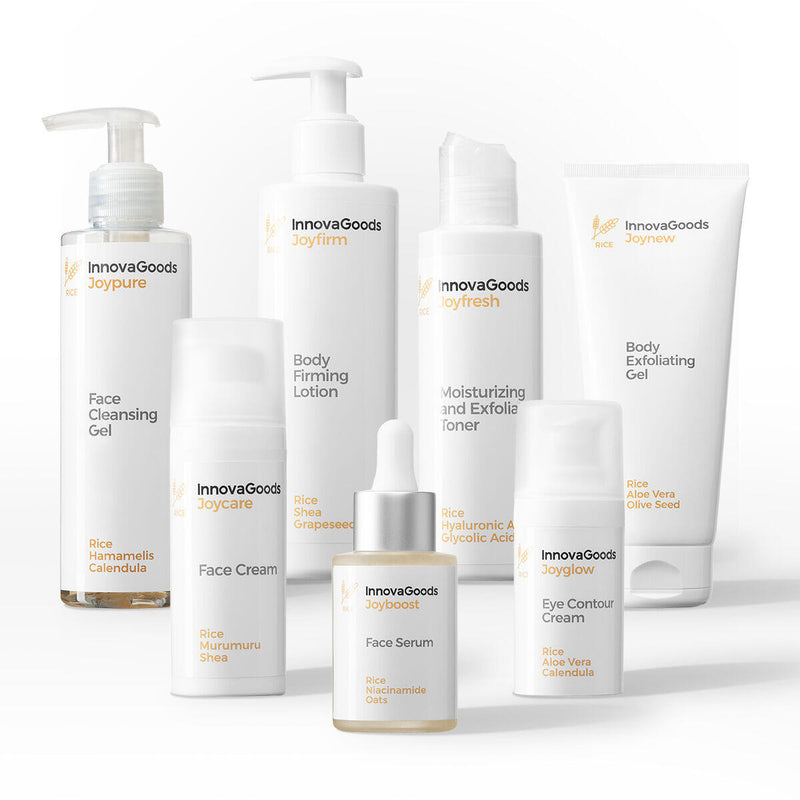 Pack de Rotina Facial e Corporal Rice – InnovaGoods