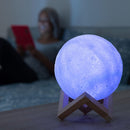 Lâmpada LED Recarregável Lua Moondy – Cria um ambiente mágico em qualquer divisão