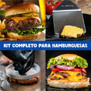FAZ AS MELHORES HAMBÚRGUERES DA TUA VIDA COM O SMASH BURGER KIT 7 EM 1
