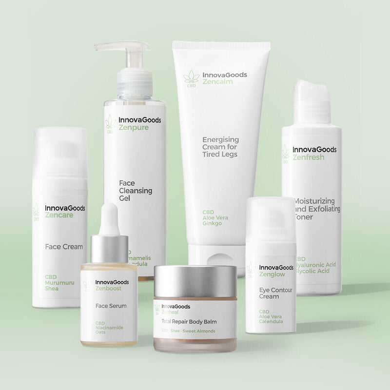 Pack de Rotina Facial e Corporal CBD – InnovaGoods