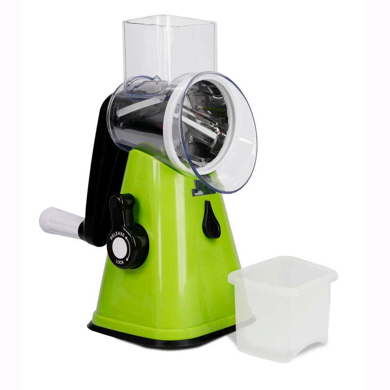Cortador Rebanador Profissional Manual com 3 Lâminas Intercambiáveis!
