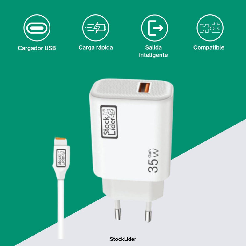 Carregador USB com Cabo Tipo iPhone – Rápido, Seguro e Eficiente