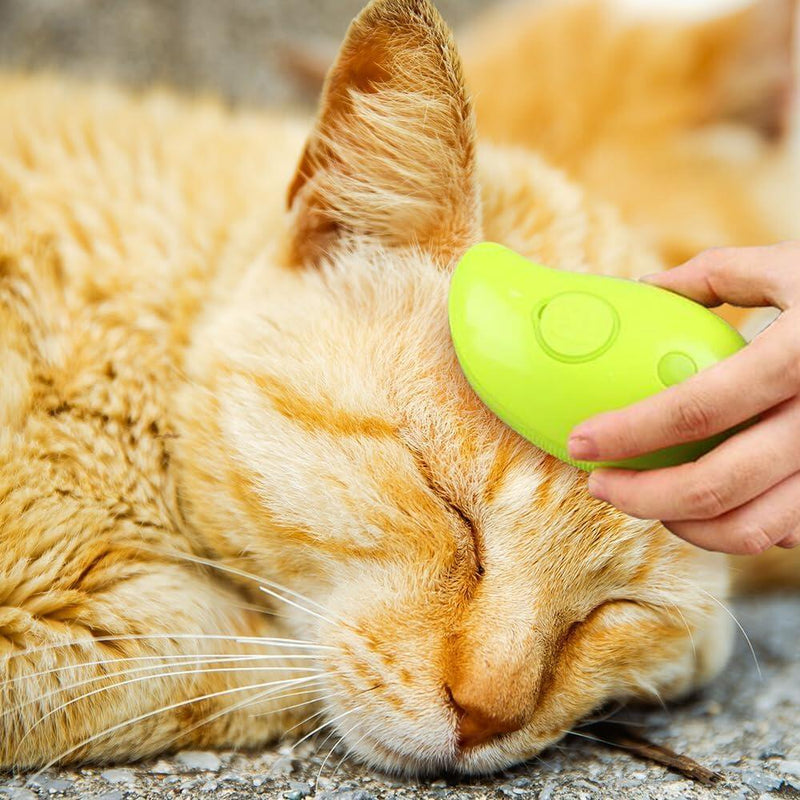 Escova a Vapor para Animais de Estimação – Limpeza, Conforto e Bem-Estar num Só Passo!