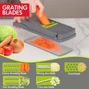 Picador de Verduras 14 em 1 – Corte como um Chef, sem esforço!