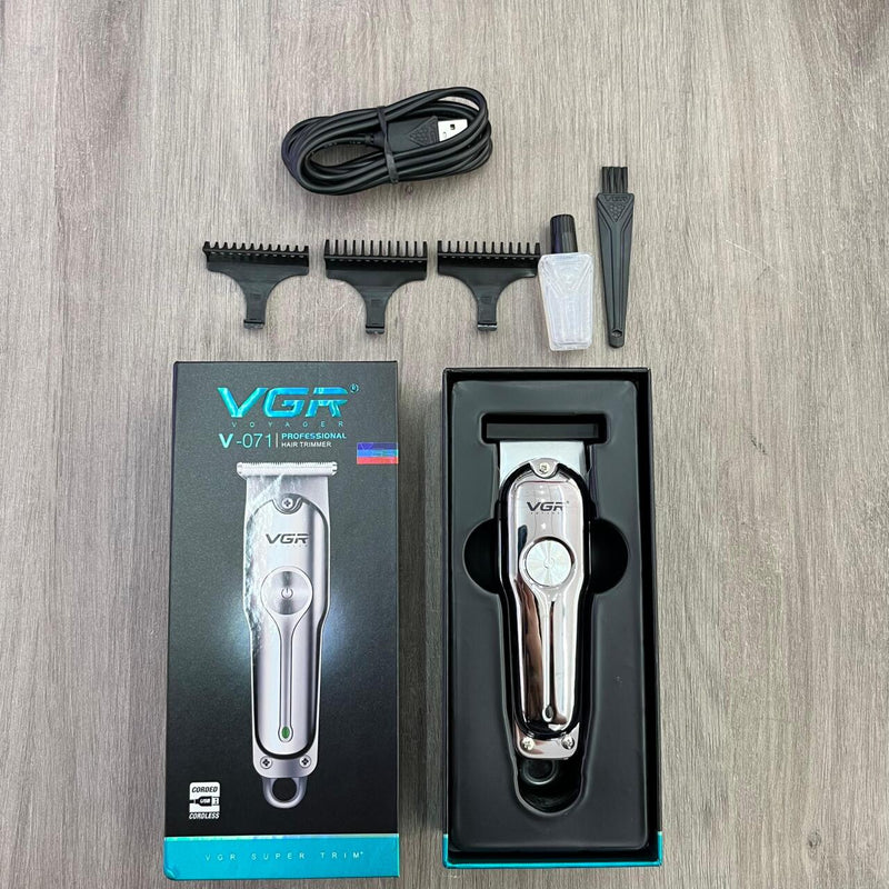 Cortadora de Cabelo VGR Sem Fios – Prática, Potente e Profissional!