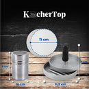 FAZ AS MELHORES HAMBÚRGUERES DA TUA VIDA COM O SMASH BURGER KIT 7 EM 1