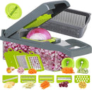 Picador de Verduras 14 em 1 – Corte como um Chef, sem esforço!