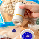 Bomba de Vácuo Recarrregável para Casa e Viagens chegou para simplificar a tua vida — e a tua mala!