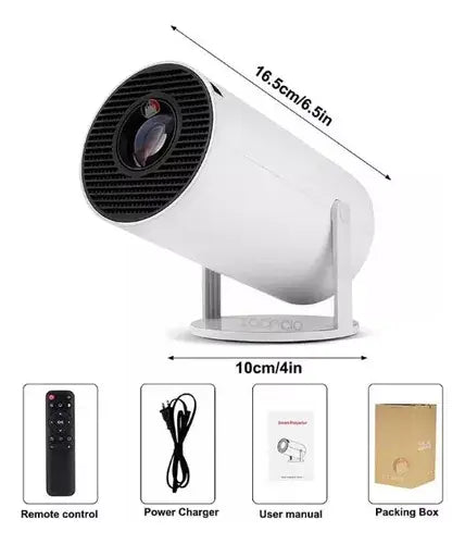 Projector Android 12 – Cinema em Casa