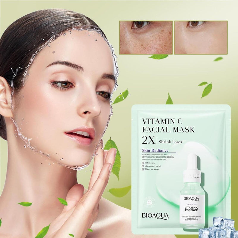 Máscara Facial de Vitamina C 30g – Pele Radiante em Minutos!