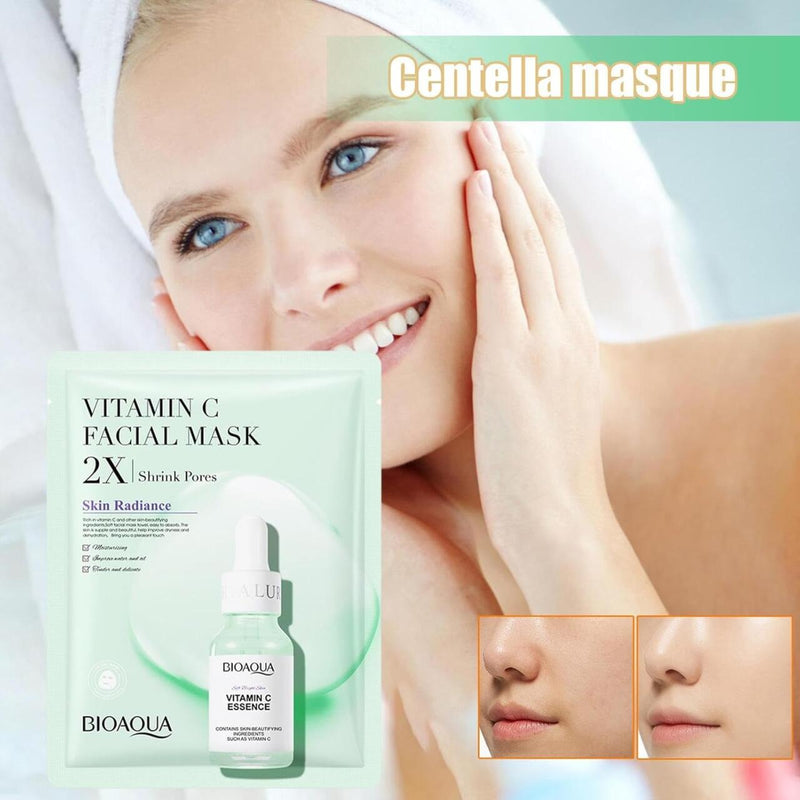 Máscara Facial de Vitamina C 30g – Pele Radiante em Minutos!