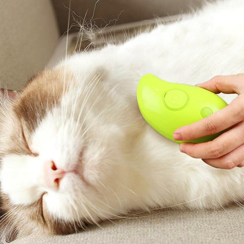 Escova a Vapor para Animais de Estimação – Limpeza, Conforto e Bem-Estar num Só Passo!