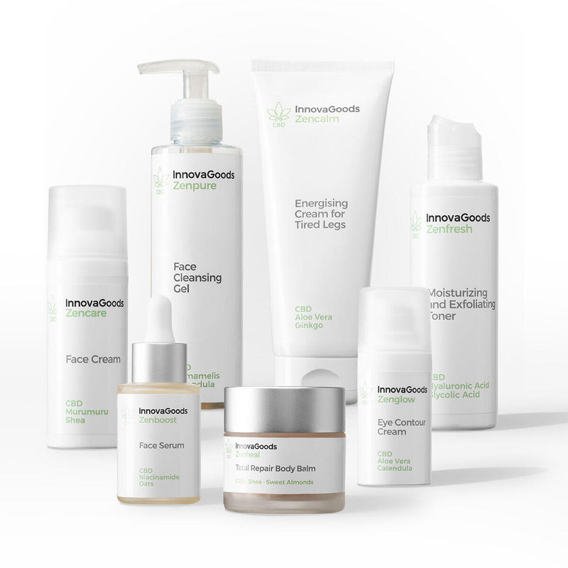 Pack de Rotina Facial e Corporal CBD – InnovaGoods