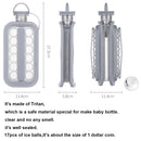 Garrafa de Silicone para fazer Bolas de Gelo 2 em 1 | FREEZBAL